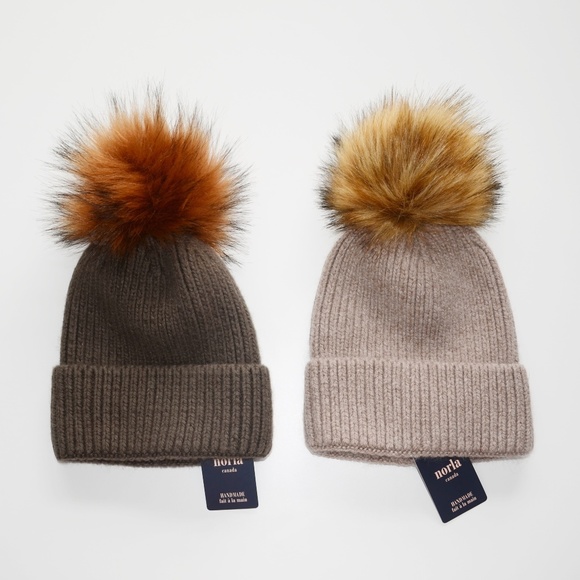 Anthropologie Accessories - Norla Canada Ribbed Knit Beanie